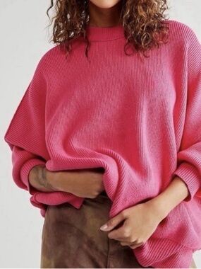 Free People Pink Easy Street Tunic - Medium